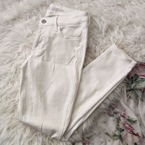 Old navy white skinny jeans